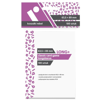 Koszulki CCG Longsleeve 63,5x89 (100szt) REBEL